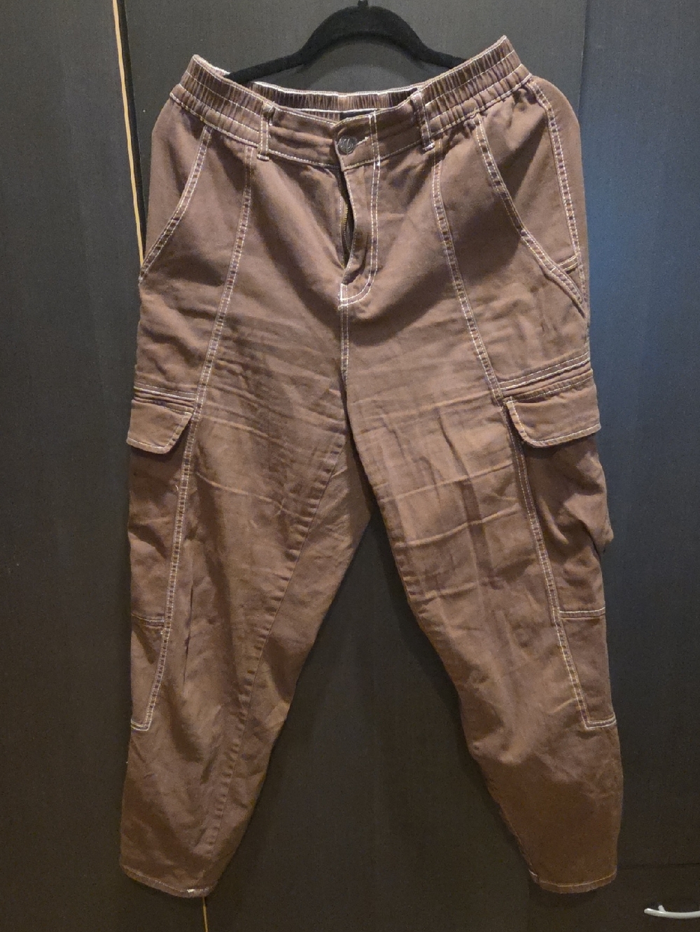 Bluenotes Women's Brown Cargo Pants